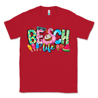 Red Besch Life Classic Tee - CowhideDigitalArt