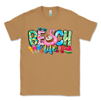 Toasted Coconut Besch Life Classic Tee - CowhideDigitalArt