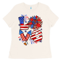 Bone 4th of july love Ladies Tee - Zillion Design Studio