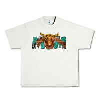 Pistachio highland cow mom Urban Heavy Tee - Jasminsmagicworld