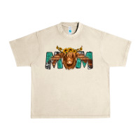 Sandshell highland cow mom Urban Heavy Tee - Jasminsmagicworld