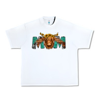 White highland cow mom Urban Heavy Tee - Jasminsmagicworld