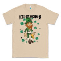Mushroom let's get lucked up Classic Tee - MaliasSmallBusiness