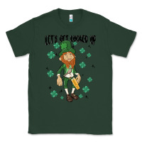 Sports Green let's get lucked up Classic Tee - MaliasSmallBusiness