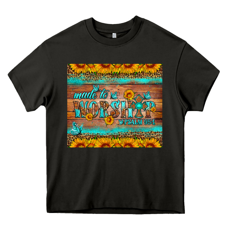 Made To Worship Tumbler Heavy Core Tee by HRA Design Shop | Teevron