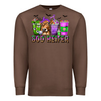 Chestnut Boo Heifer Coffee Cups with Halloween Premium Sweatshirt - texasbilliewilder