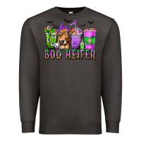 Smoke Boo Heifer Coffee Cups with Halloween Premium Sweatshirt - texasbilliewilder