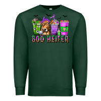 Sports Green Boo Heifer Coffee Cups with Halloween Premium Sweatshirt - texasbilliewilder