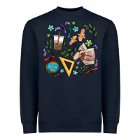 Navy teacher tools Heavyweight Sweatshirt - MaliasSmallBusiness