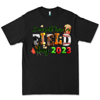 Black I am just here for field day 2023 Premium Tee - AdoDesignShop