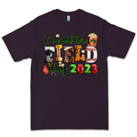 Plum I am just here for field day 2023 Premium Tee - AdoDesignShop