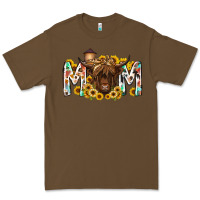 Cacao mom highland cow Premium Tee - RacoonDesign