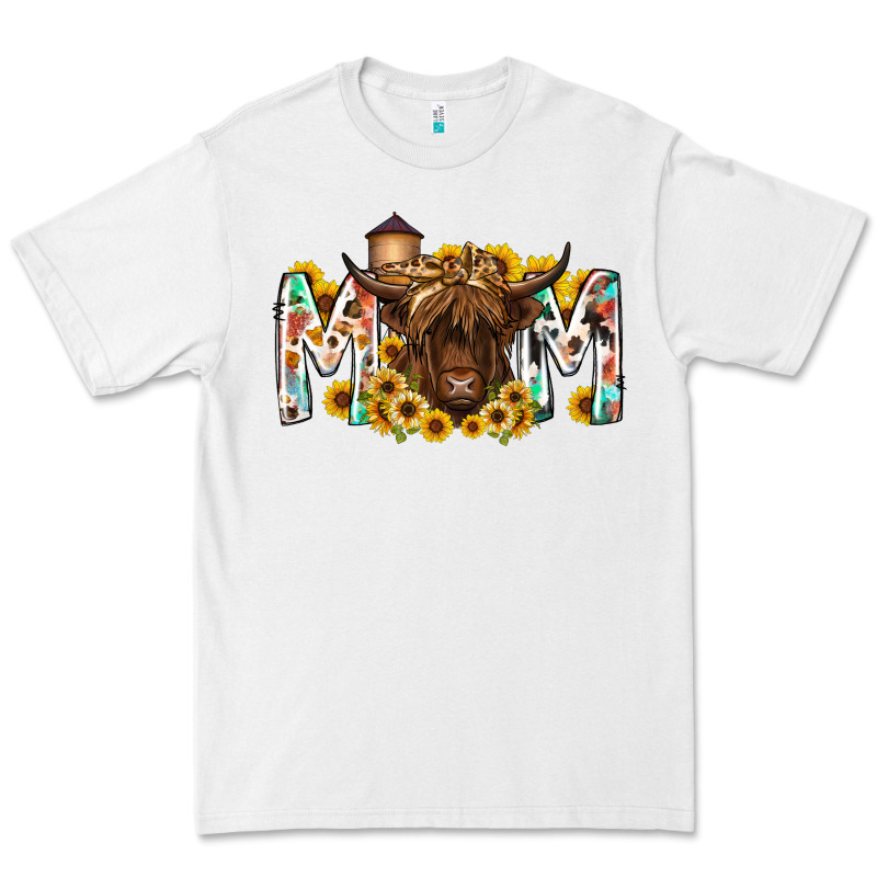 Mom Highland Cow Premium Tee by RacoonDesign | Teevron