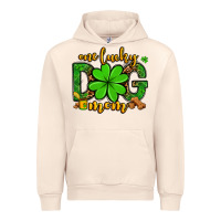 Sandshell One lucky dog mom St. Patrick's Urban Hoodie - OliviaCreatesArt