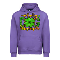Tulip One lucky dog mom St. Patrick's Urban Hoodie - OliviaCreatesArt
