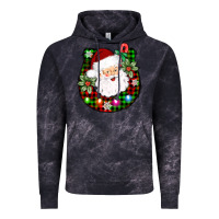 Cloud Black horseshoe santa Vintage Hoodie - AdoDesignShop