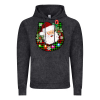 Vintage Black horseshoe santa Vintage Hoodie - AdoDesignShop