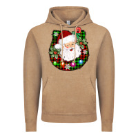 Vintage Coffee horseshoe santa Vintage Hoodie - AdoDesignShop