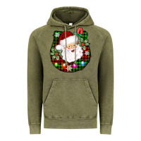 Vintage Olive horseshoe santa Vintage Hoodie - AdoDesignShop