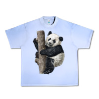 Grape Ice Giant Panda Urban Heavy Tee - LillyAllenDesigns
