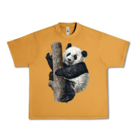 Peanut Butter Giant Panda Urban Heavy Tee - LillyAllenDesigns