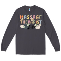 Smoke massage therapist life Long Sleeve Tee - MaliasSmallBusiness