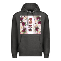 Charcoal Heather mother's day flowers tumbler tbs Premium Hoodie - TumblerDesignByShophia