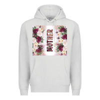 Dove Grey mother's day flowers tumbler tbs Premium Hoodie - TumblerDesignByShophia