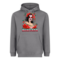 Storm Mexicana with Skull Girl Heavyweight Hoodie - texasbilliewilder