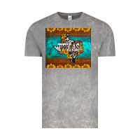 Cloud Rock sunflowers cowhide leopard texas map Vintage Tee - BarkalooDesign