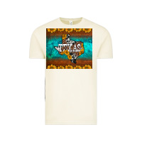 Vintage Arctic sunflowers cowhide leopard texas map Vintage Tee - BarkalooDesign