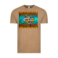 Vintage Coffee sunflowers cowhide leopard texas map Vintage Tee - BarkalooDesign