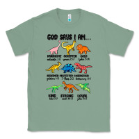 Sage god says i am dinosaurs handsome Classic Tee - MaliasSmallBusiness