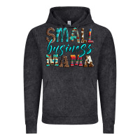 Vintage Black small business mama leopard turquoise aztec serape cowhide Vintage Hoodie - Artiststas