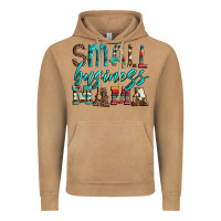 Vintage Camel small business mama leopard turquoise aztec serape cowhide Vintage Hoodie - Artiststas