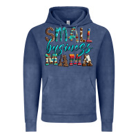 Vintage Denim small business mama leopard turquoise aztec serape cowhide Vintage Hoodie - Artiststas
