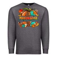 Charcoal Heather Pharmacist pumpkin Premium Sweatshirt - NancyCooperArtShop