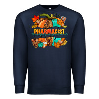Navy Pharmacist pumpkin Premium Sweatshirt - NancyCooperArtShop