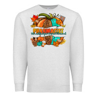 Oatmeal Heather Pharmacist pumpkin Premium Sweatshirt - NancyCooperArtShop