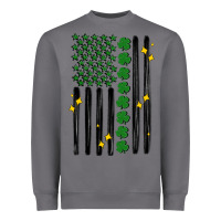 Storm shamrock usa flag Heavyweight Sweatshirt - MaliasSmallBusiness