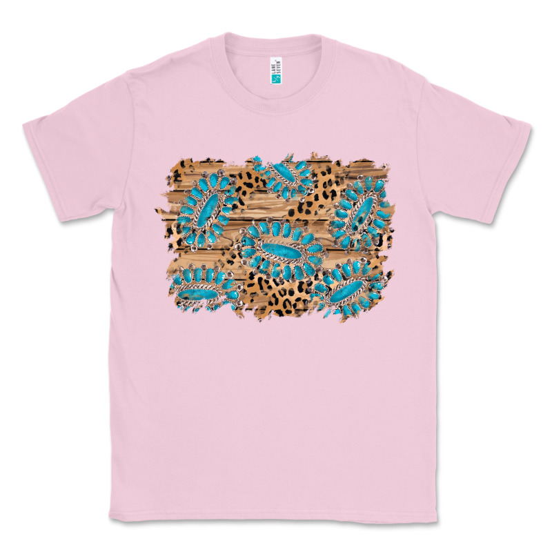 Gemstone Wood Leopard Background Classic Tee by AdoDesignShop | Teevron