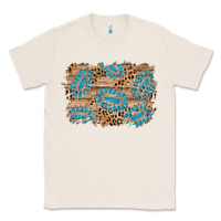Natural gemstone wood leopard background Classic Tee - AdoDesignShop
