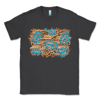 Smoke gemstone wood leopard background Classic Tee - AdoDesignShop