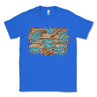 True Royal gemstone wood leopard background Classic Tee - AdoDesignShop