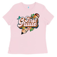Bubblegum Pink first grade Ladies Tee - JahusDesignShop