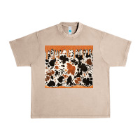 French Oak cowhide dripping glitter tumbler Urban Heavy Tee - Jasminsmagicworld