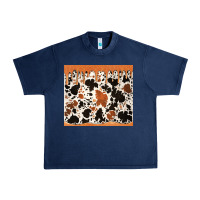 Navy cowhide dripping glitter tumbler Urban Heavy Tee - Jasminsmagicworld
