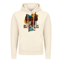 Vintage Artic saddle up cowboy western sunflowers Vintage Hoodie - Artiststas