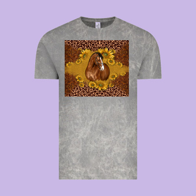 Horse Vintage Tee Designed By Barkaloodesign