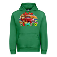 Emerald Cinco de mayo truck Urban Hoodie - FaDigitalArtStudio